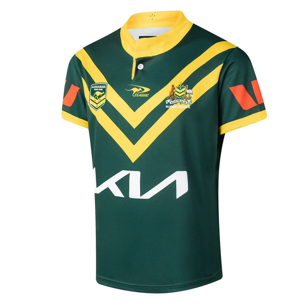 5/5 Australia adults L ARL retro replica rugby league shirt jersey